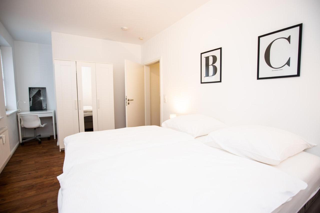 Moderne 2-Zimmer Wohnung! Wlan Und Netflix Inklusive! Zentral Gelegen In Der Historischen Altstadt! Stade Bagian luar foto