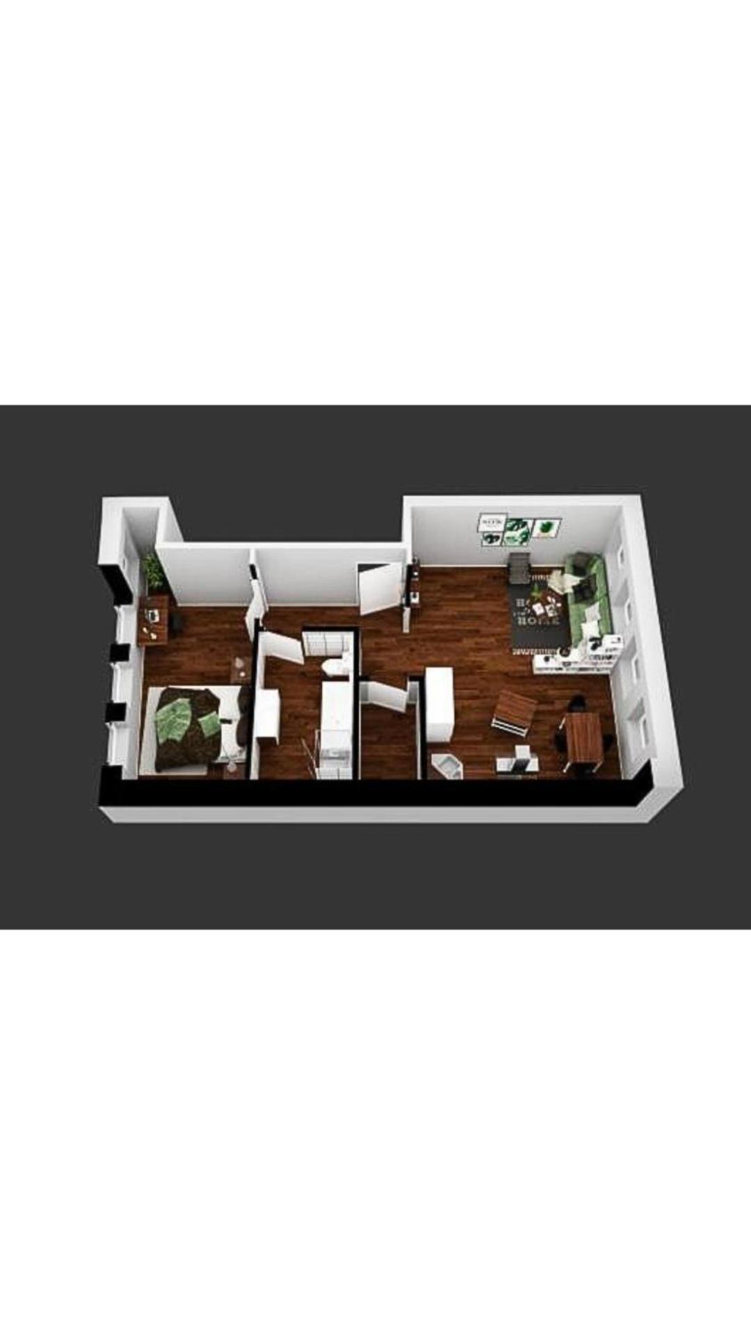 Moderne 2-Zimmer Wohnung! Wlan Und Netflix Inklusive! Zentral Gelegen In Der Historischen Altstadt! Stade Bagian luar foto